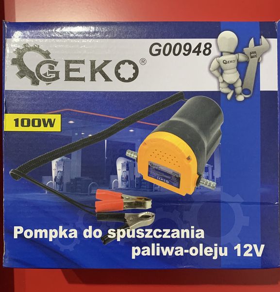 Насос для перекачки топлива Geko. 12V (дизель и бензин) G00948 фото