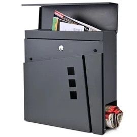 Поштовий ящик для листів і газет для приватного будинку SN3681-1 (антрацит) SN3681-1 фото